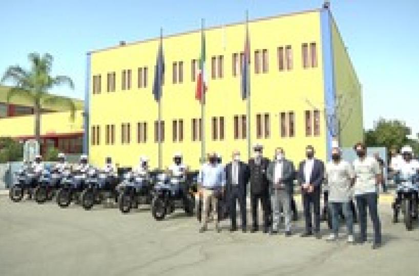 Taranto, rinnovato parco moto dei vigili