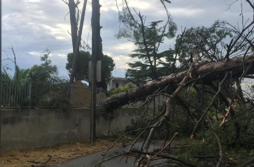 Brindisi, allarme pioggia: 54 interventi in un giorno