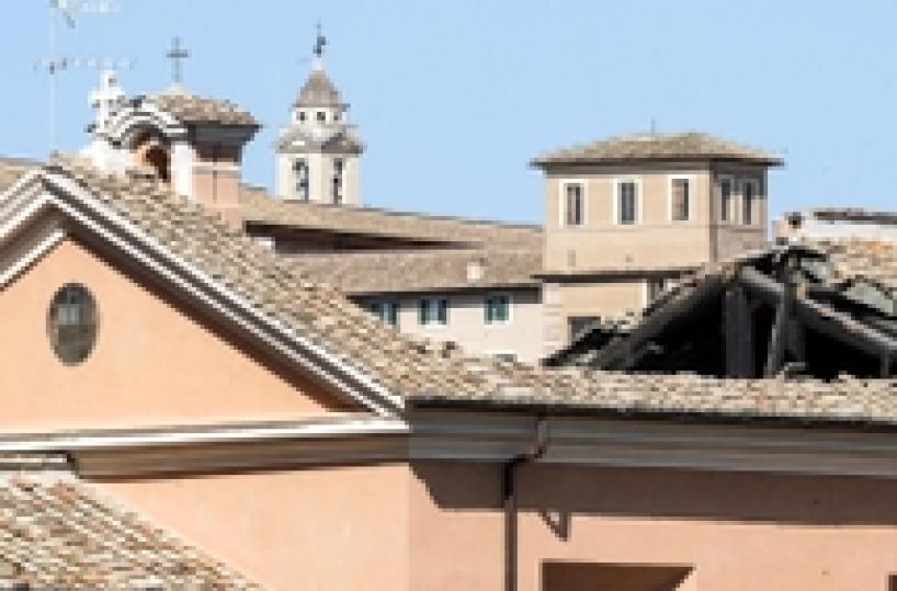 Collapse in central Rome church, Mamertine Prison damaged