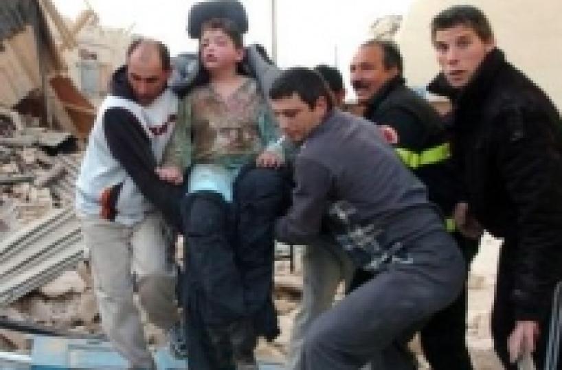 Terremoto: gli aiuti da Puglia e Basilicata