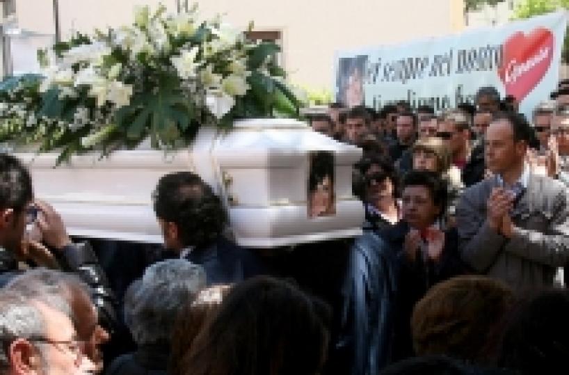 ''Addio Grazia'' Potenza in lacrime