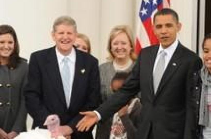Obama perdona il tacchino