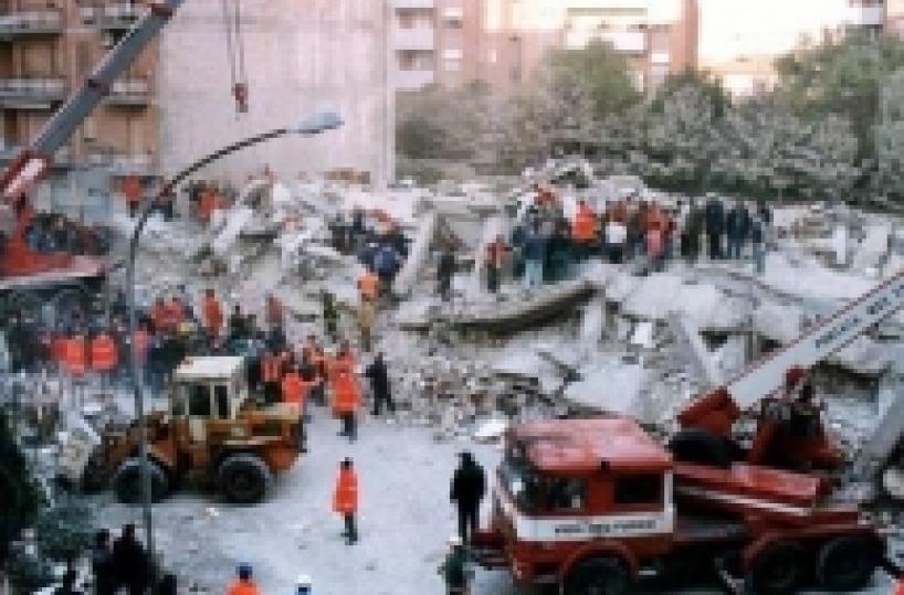 Il crollo in Viale Giotto Foggia, il minuto prima