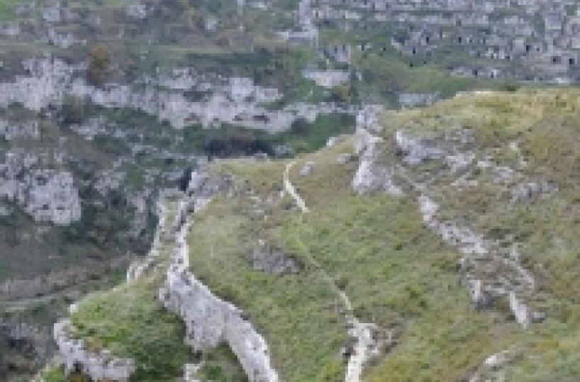Far rivivere la gravina  di Matera con «Arupa»