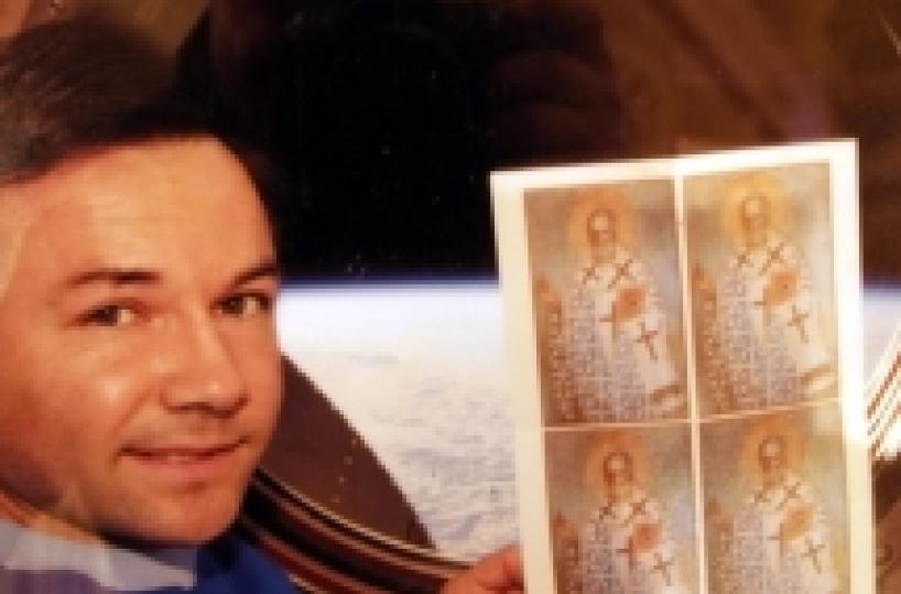 Per San Nicola in dono a Bari un'icona "spaziale"