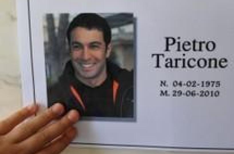 Taricone: sepolto a Trasacco