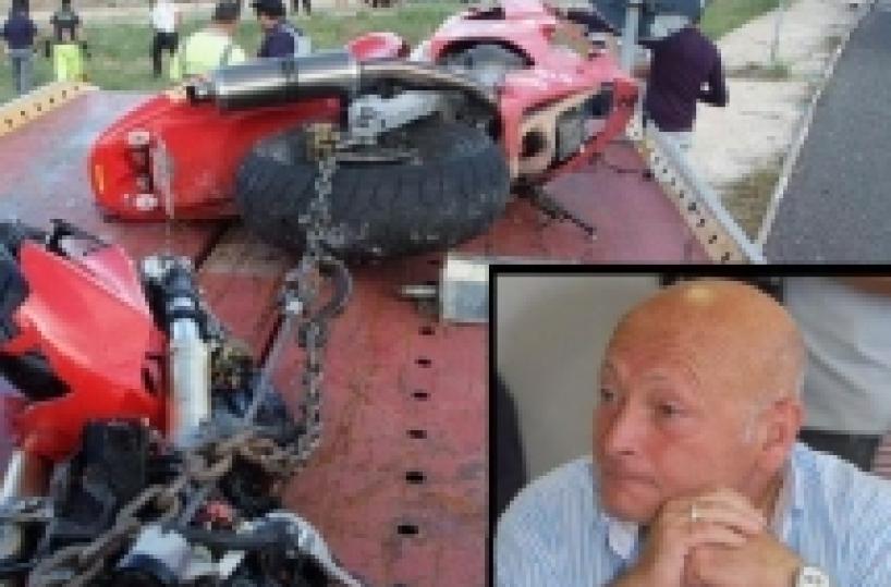 Locorotondo sotto choc  per l'incidente mortale al sindaco Petrelli