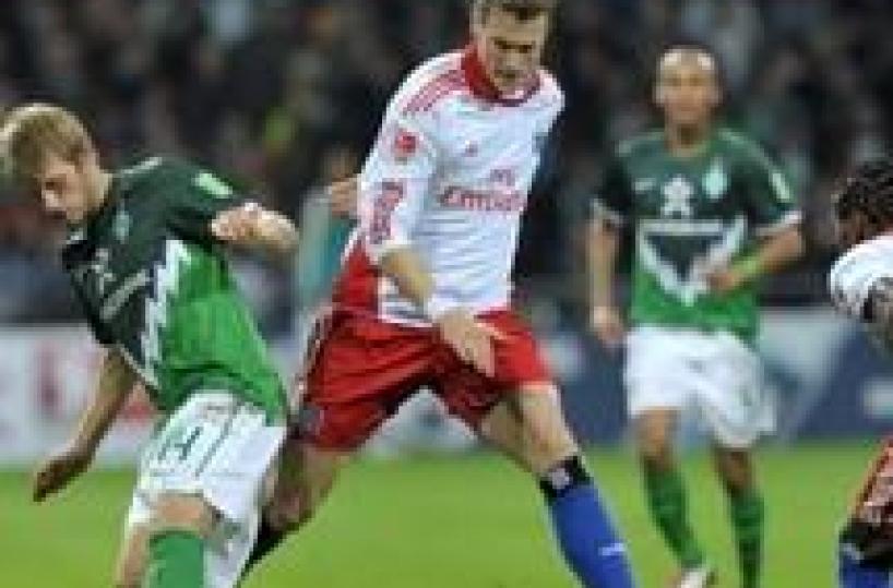 Bundesliga: Werder Brema-Amburgo 3-2
