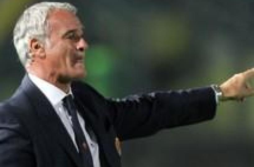 Ranieri,punto su Totti al 100%