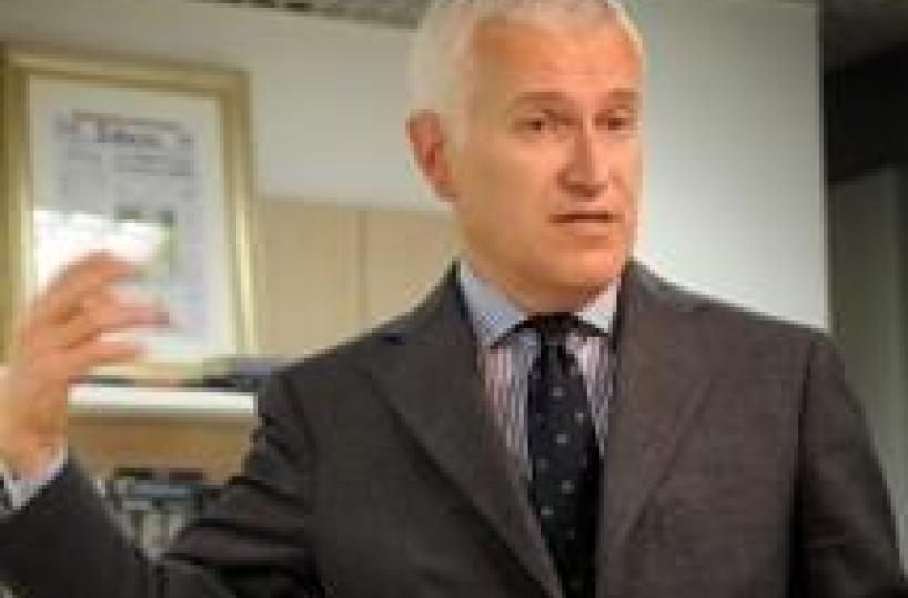 Newspaper editor in gunman incident