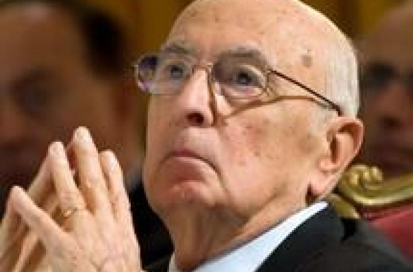 Napolitano, via libera a dl rifiuti