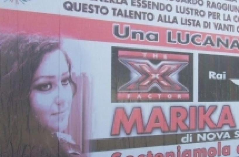 Marika a X Factor batte il cuore  di Nova Siri
