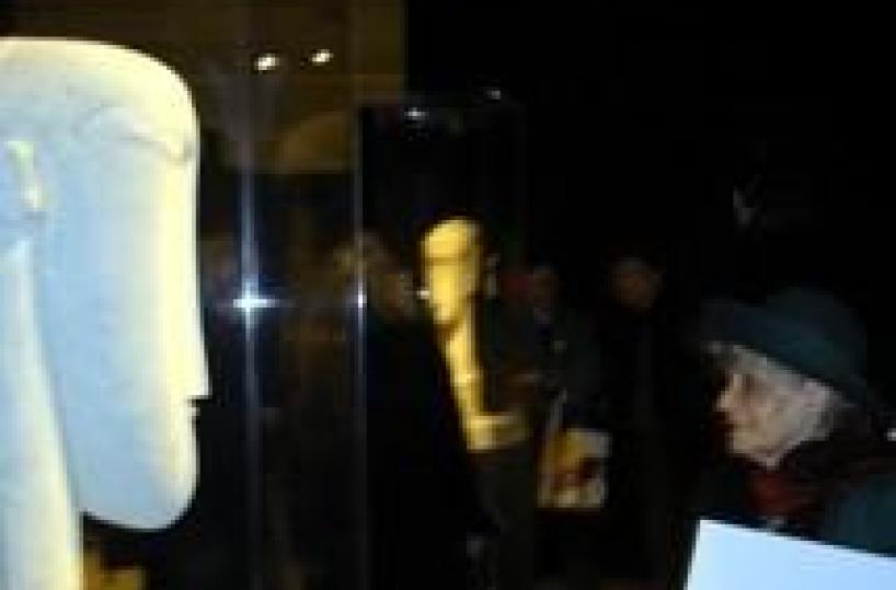 Modigliani sculptures united for first time since his death