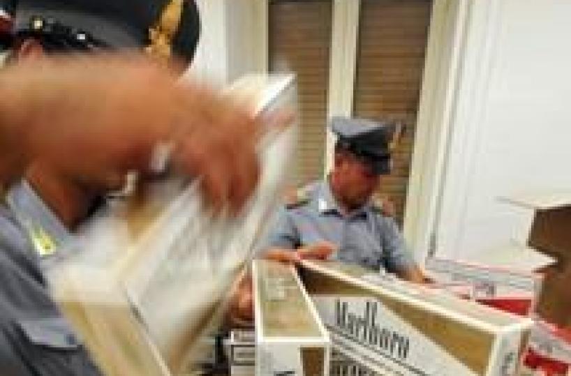 Contrabbando, sequestrate  dieci tonnellate di sigarette