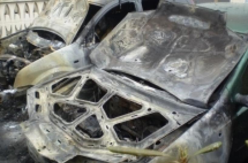In fiamme auto comandante vigili urbani: si indaga su dolo