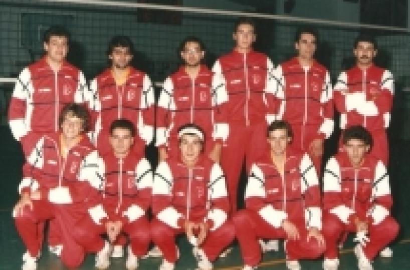 Stagione 1986-87 Ecco gli &laquo;eroi&raquo; della pallavolo potentina