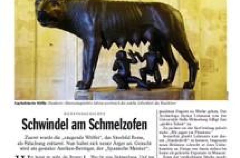 Roman she-wolf called into question