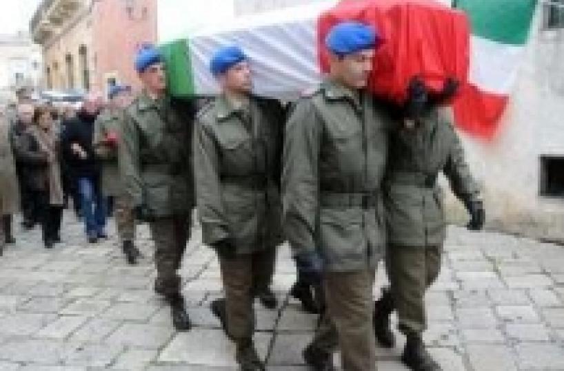 Laddio a Luca, salentino&nbsp; morto in Afghanistan 