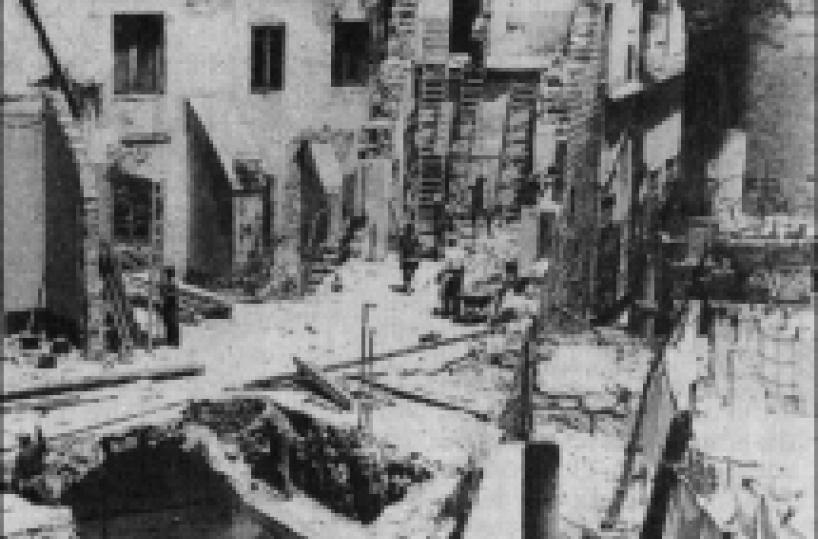 «9 aprile 1945» Guerra nel porto di Bari L'ombra del Napalm nel disastro Henderson 