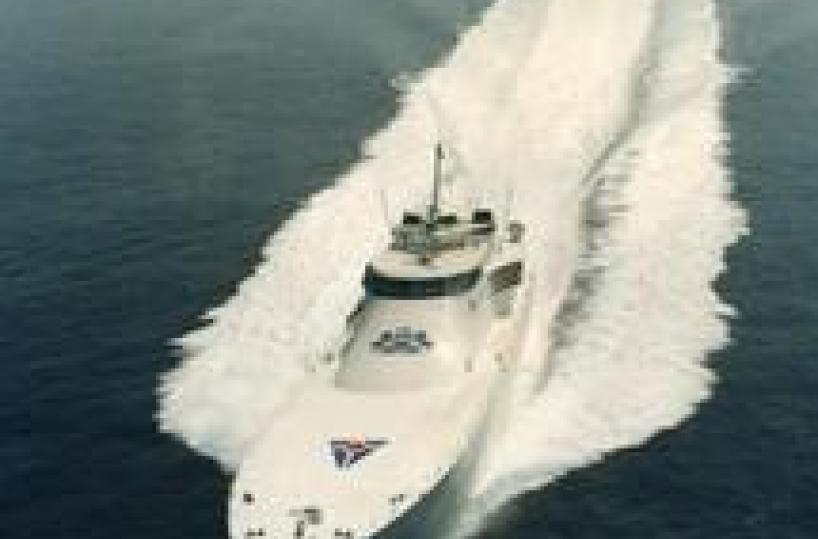 Celebrata Destriero, la nave piu' veloce