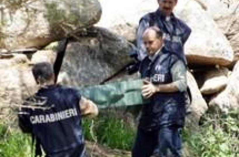 Corpo saponificato donna in pozzo Foggia