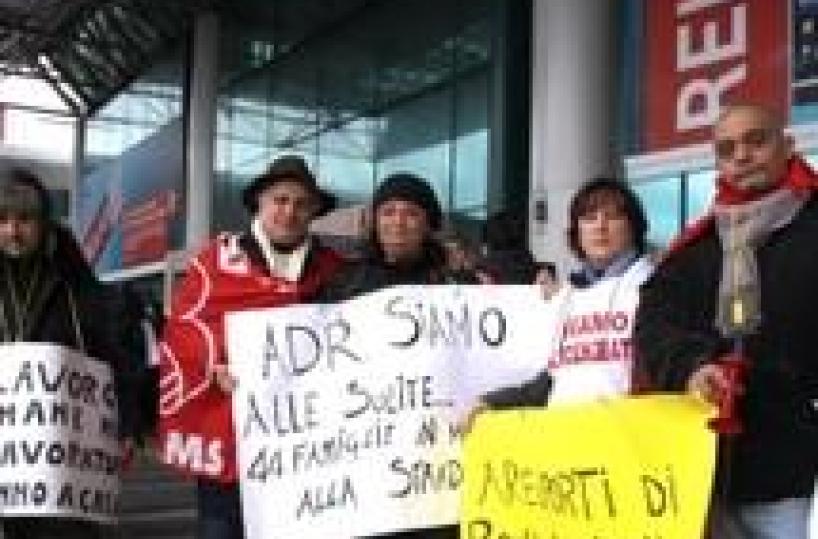 Fiumicino duty-free operators protest over lay-offs