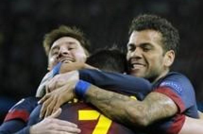 Champions: Barcellona batte Milan 4-0