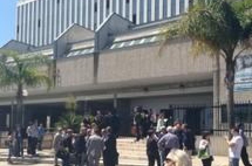 Allarme bomba al tribunale  evacuatigli  uffici e le aule