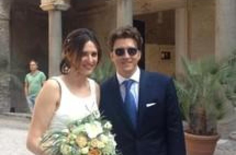 Il dandi Roja ha sposato Claudia Ranieri