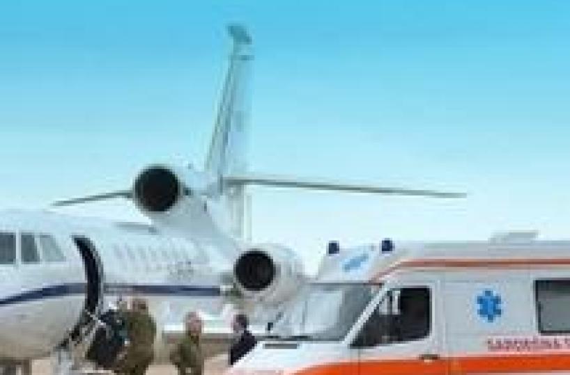Volo ambulanza Ami per neonata