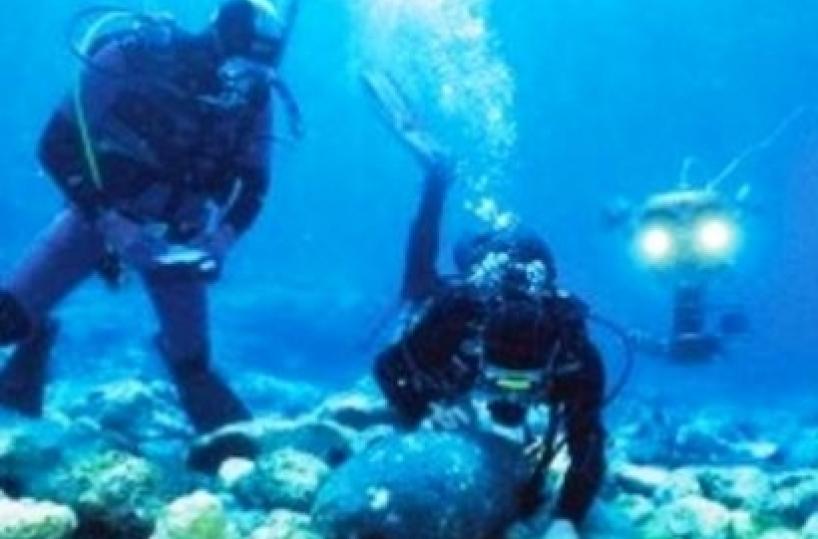 Neutralizzata in mare bomba da guerra trovata nel Tarantino