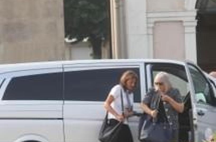 Salma Battisti portata a cimitero Rimini