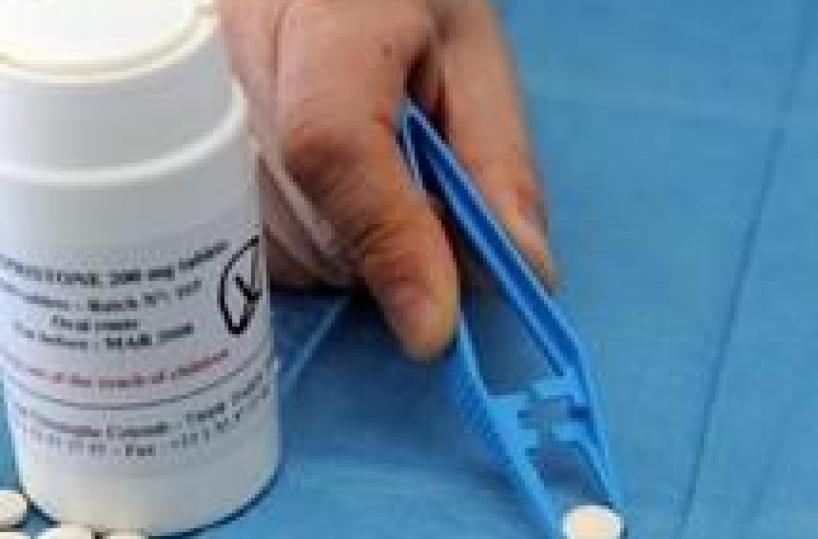 Police inspect hospital where woman died after abortion pill