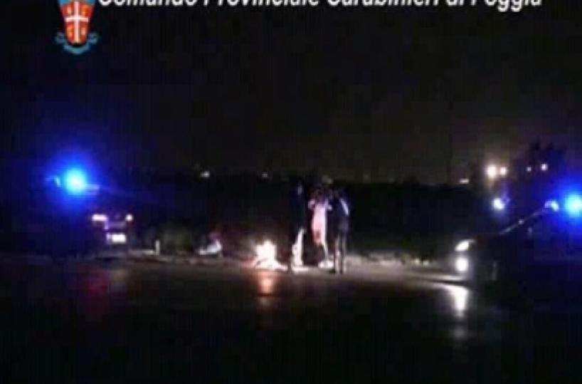 Dopo il «car sex» addio al portafogli 5 fermi nel Foggiano 