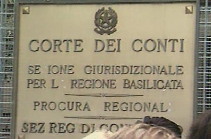 Corte dei Conti: in Basilicata danni erariali per 26,9 milioni