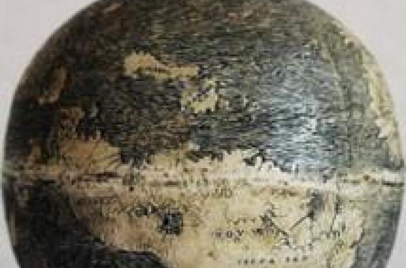 Il più antico mappamondo è un uovo di struzzo