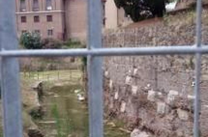 Burst pipe floods Augustus Mausoleum - update 2