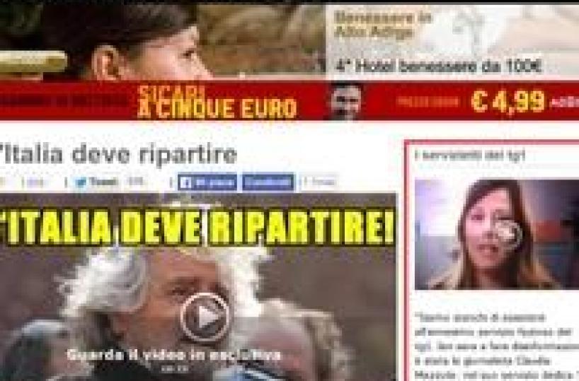 M5S, stanchi di servizi faziosi del Tg1