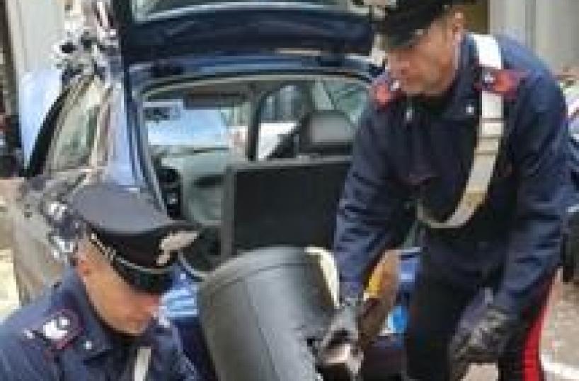 40 kg hashish in serbatoio auto Gpl