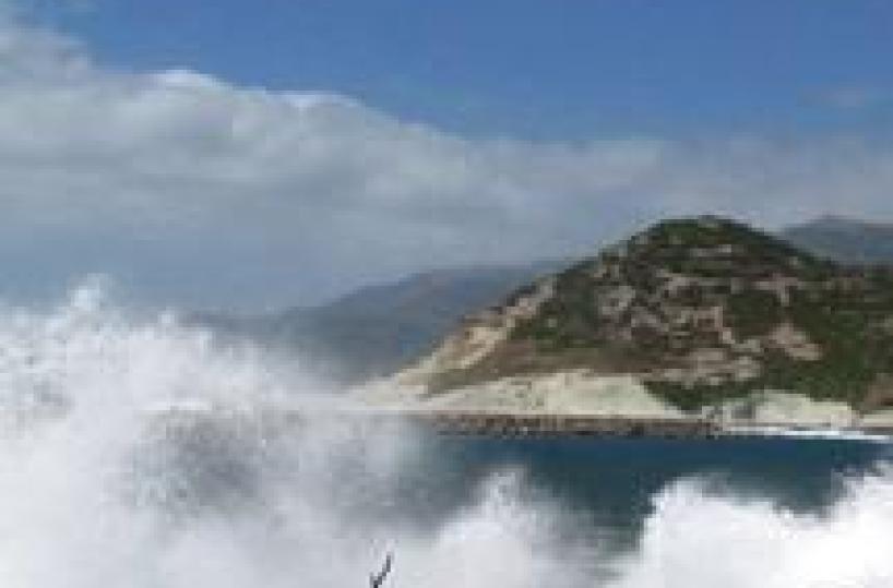 Maestrale fino a 40 nodi in Sardegna