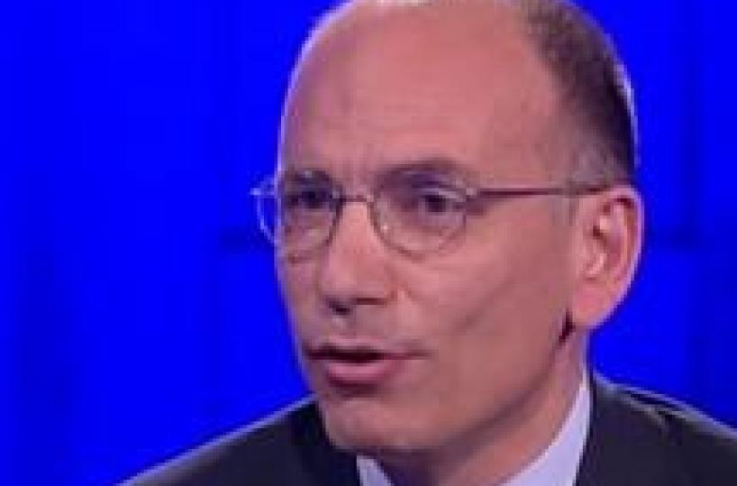 Enrico Letta,si costruisce solo insieme