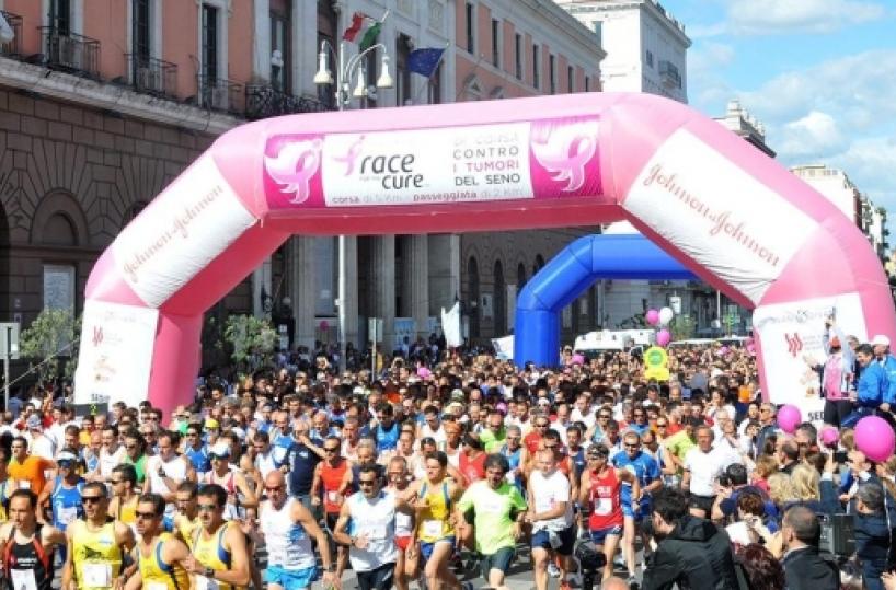 Tumori al seno, torna  la «Race for the Cure»