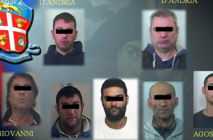 Furto di carburante a ditte dell'appalto Eni 7 arresti a Taranto