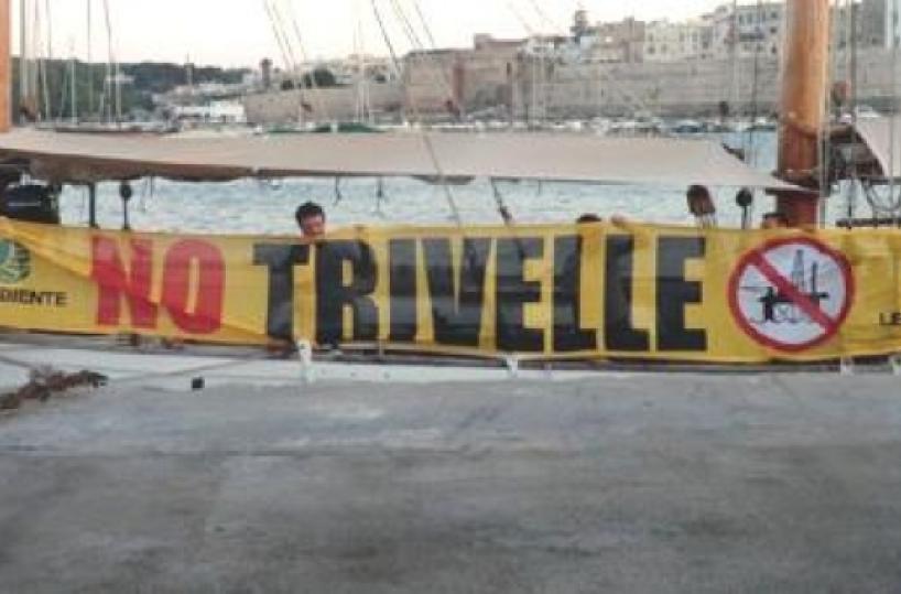 Trivelle, il sindaco di Taranto: «No alle riprese dell'attività in mare»