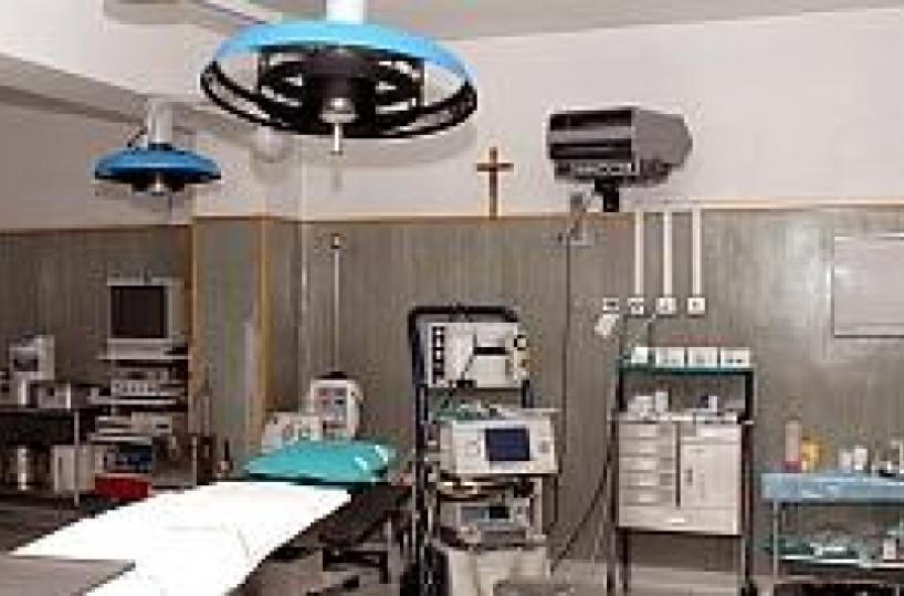 Galatina, alla sala operatoria arriva la lampada scialitica