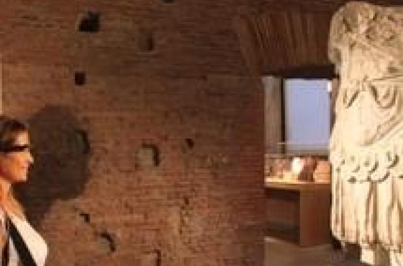 Trajan's Forum visitors can try augmented reality glasses