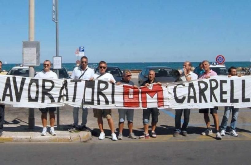 Om Carrelli, venerdì corteo dei lavoratori