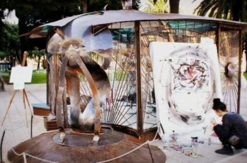 Al Comune non piace via l'installazione d'arte