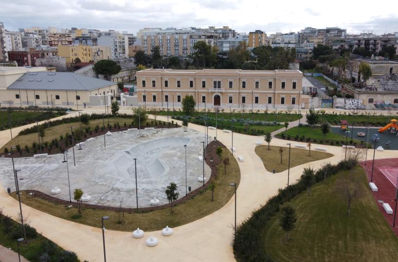 Bari, Rossani via l’impalcatura: il grande polo bibliotecario sarà pronto entro l’estate