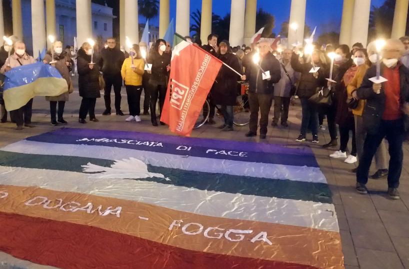 «No a questa assurda guerra in Ucraina»: Foggia scende in piazza